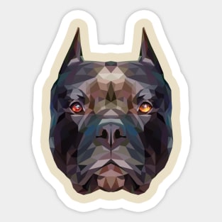 American bully Sticker